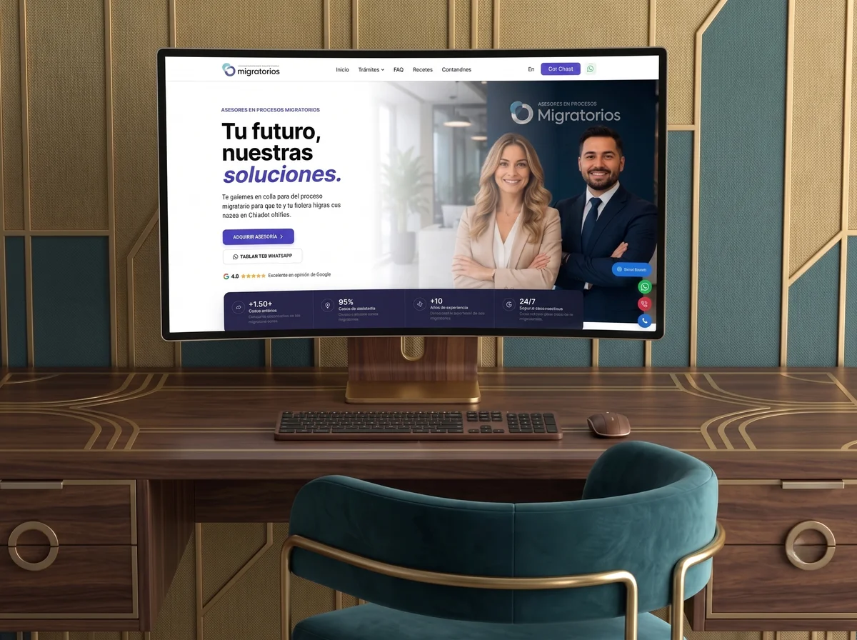 APM — Bilingual immigration advisory platform — El Paso to the US