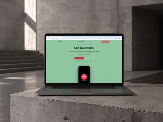 Audra — Real-Time Responder Web Page with Live GPS Map and Freshness Badge