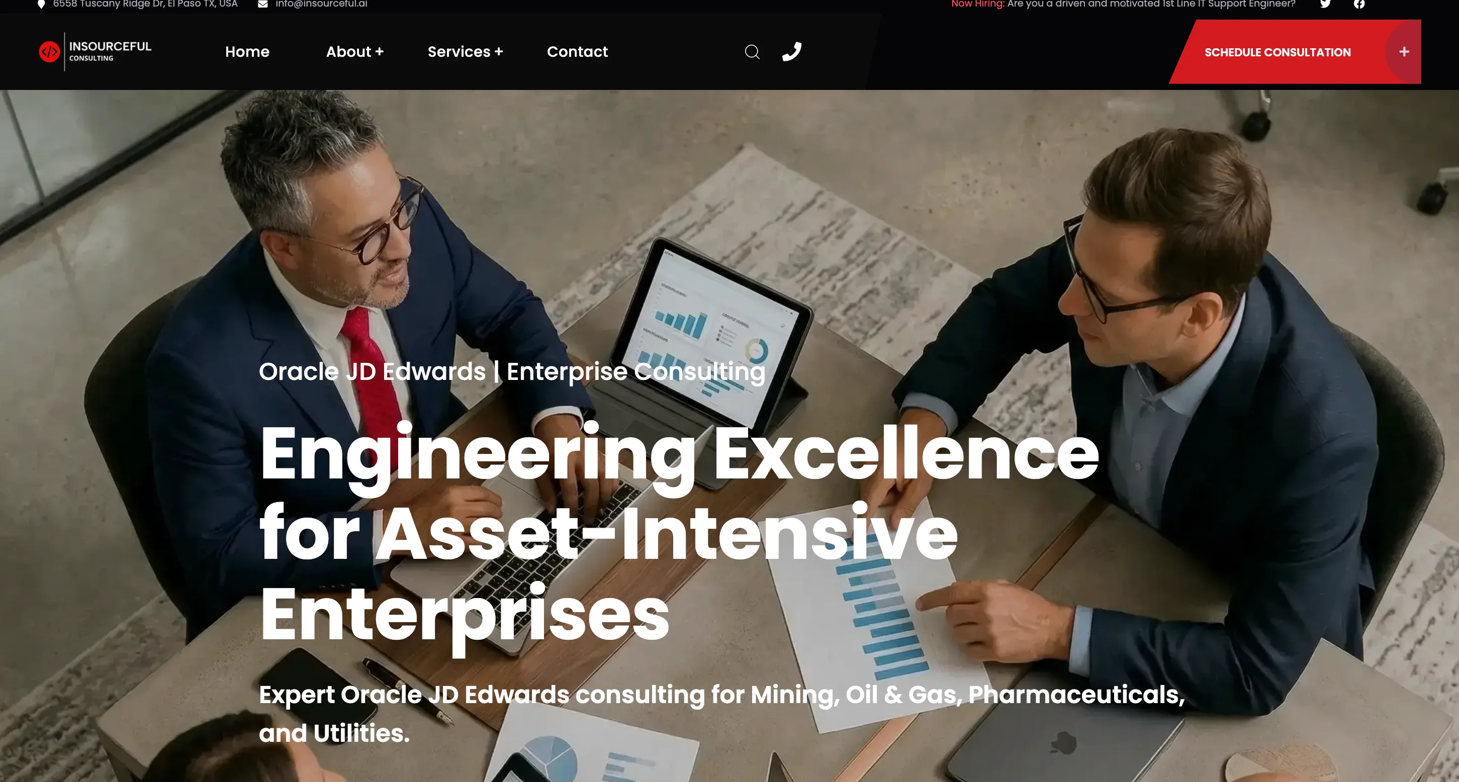 Insourceful — Enterprise ERP consulting, globally deployed